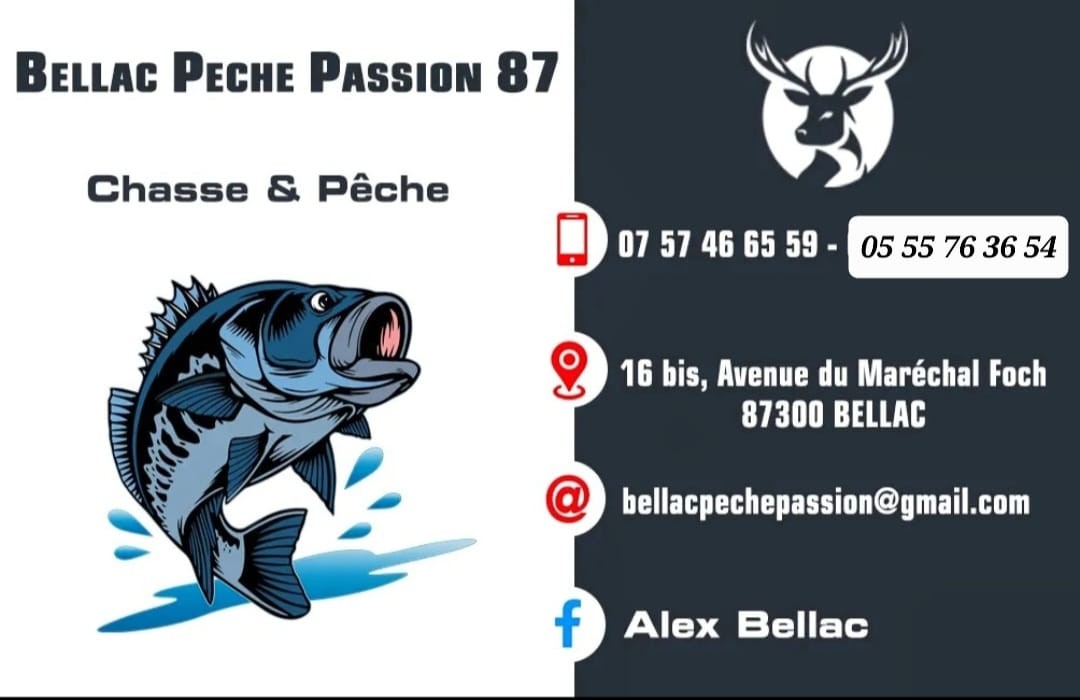 Etiquette bellac peche passion